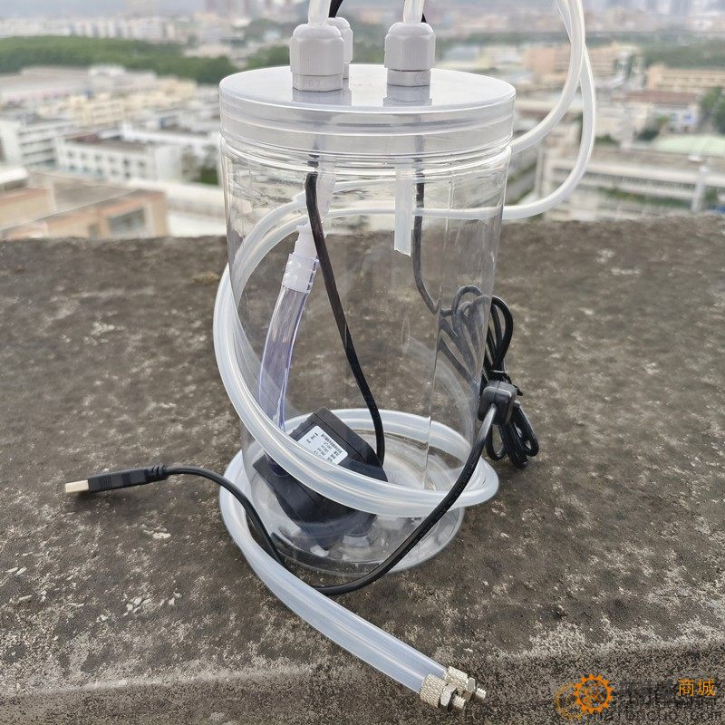 水冷箱套装硅胶管软管水冷式液冷水泵USB散热器手机壳散热神器SR2