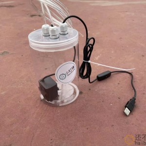 小钉锤手机壳专用水冷水箱1000毫升水泵套装循环瓶子罐子USB SR1