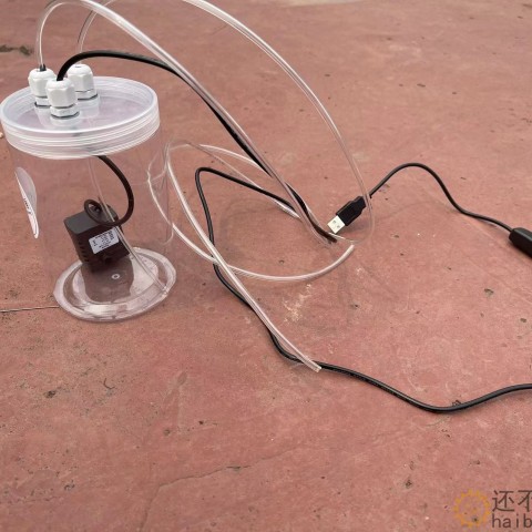 小钉锤手机壳专用水冷水箱1000毫升水泵套装循环瓶子罐子USB SR1