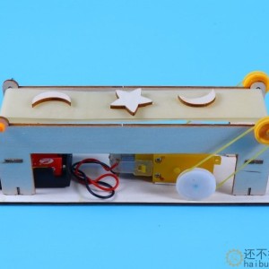 科技小制作自动传送带diy小学生发明手工科学实验教具SNP142