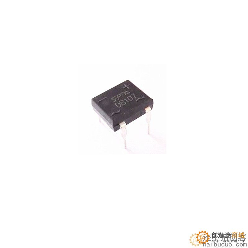直插 DB107 整流桥 桥堆 1000V/1A  SND217