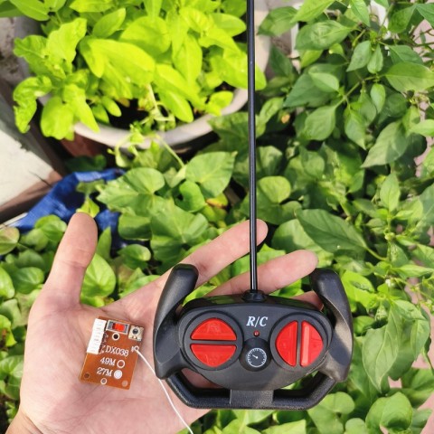 27mhz 四通道遥控 玩具车越野车攀爬跑车遥控器接收板套装DIY配件SNRM147