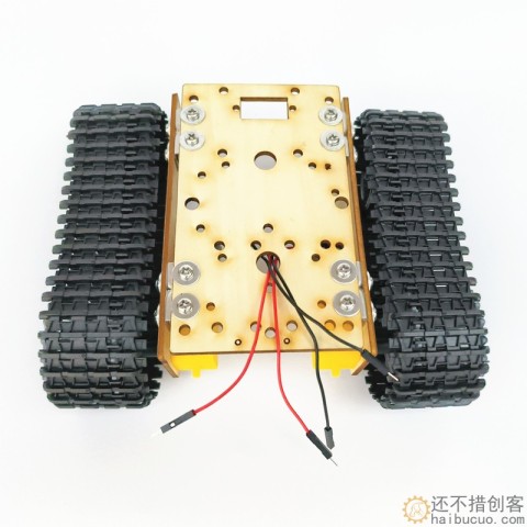 经济机器人坦克底盘积木木板TT马达3-9v履带车智能小车底盘新款SN8400B探月