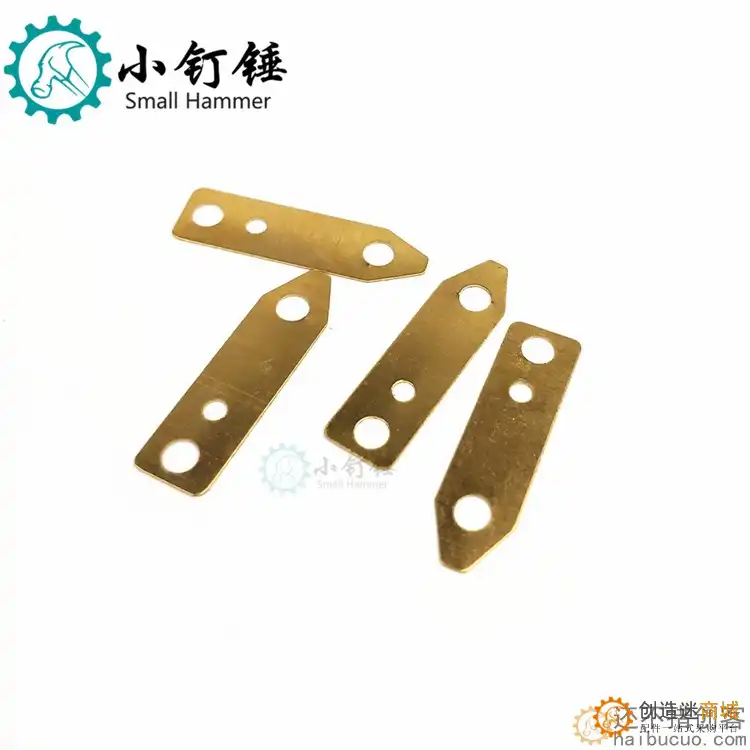 电极片 小电极片 铜/锌 科技积木零件DIY 实验耗材10个装
