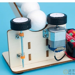 自动发球机科技小制作儿童男女学生6-10岁12岁diy手工作业SNP138