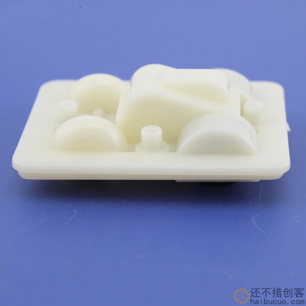 回力小车底盘(白色)软陶泥车底盘diy制作蓄力齿轮箱 黏土手工配件SN1276
