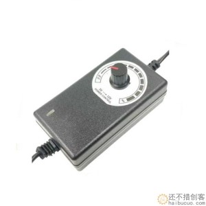 3-12V2A可调压直流电源 马达电机水泵LED灯带 调速调温调光适配器SN1297