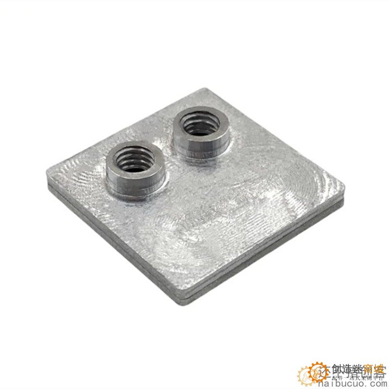 超薄手机 笔记本水冷头 铝制散热头 M6螺纹 导热换热头 铝冷头3*3 SN1302
