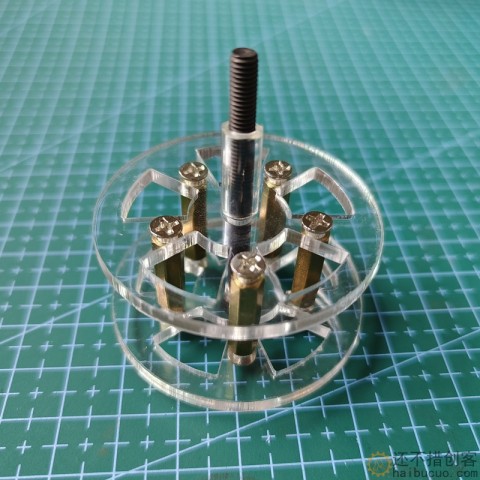 亚克力履带轮/承重轮/辅助轮履带坦克小车底盘从动轮/轮子轮胎车轮3DX19