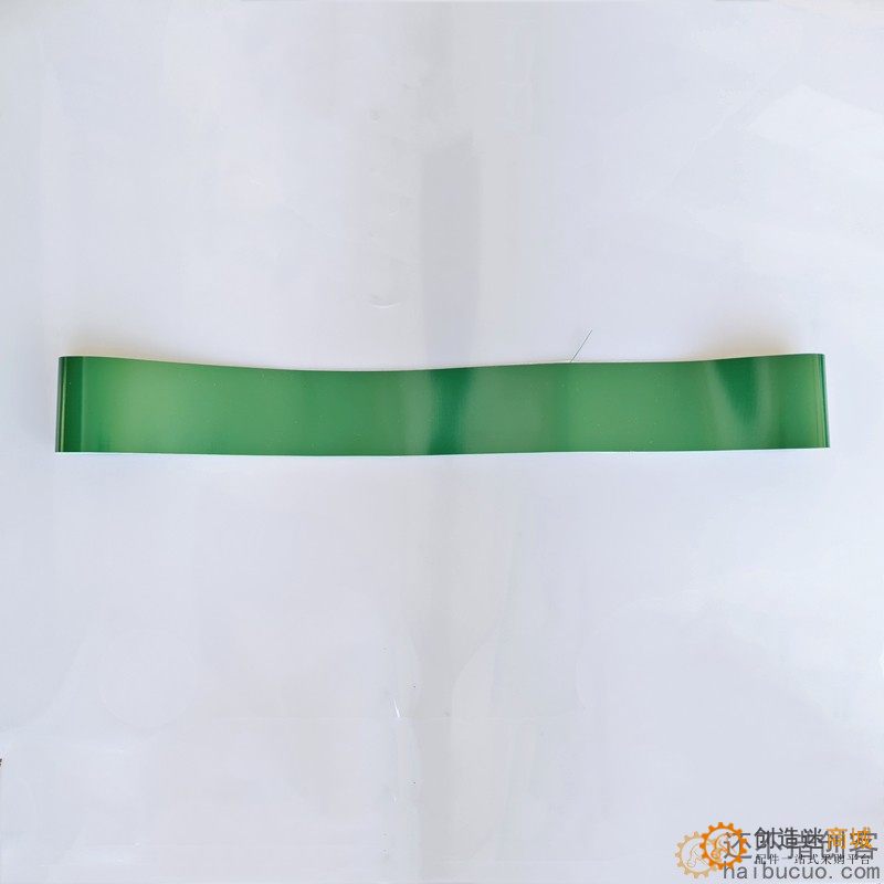 输送带传送带皮带耐磨绿色爬坡环形运输带无缝pvc防滑pu黑色
