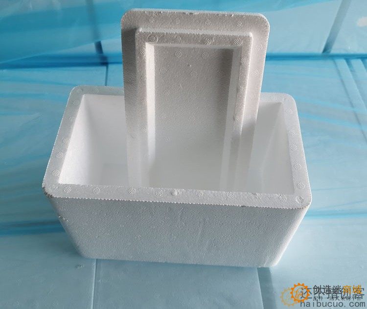 标准6号泡沫箱保温箱蔬菜水果水族冻品牛肉箱海鲜箱2-3斤箱SN1293