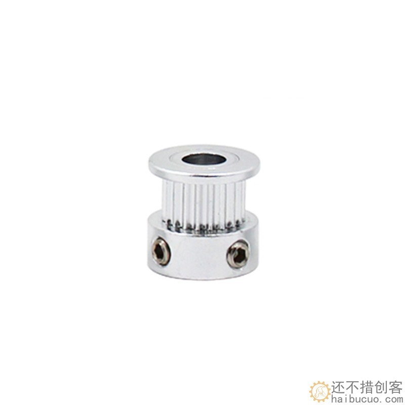 3D打印机2GT同步轮 gt2同步带轮传动皮带轮步进电机主动轮20齿 D50