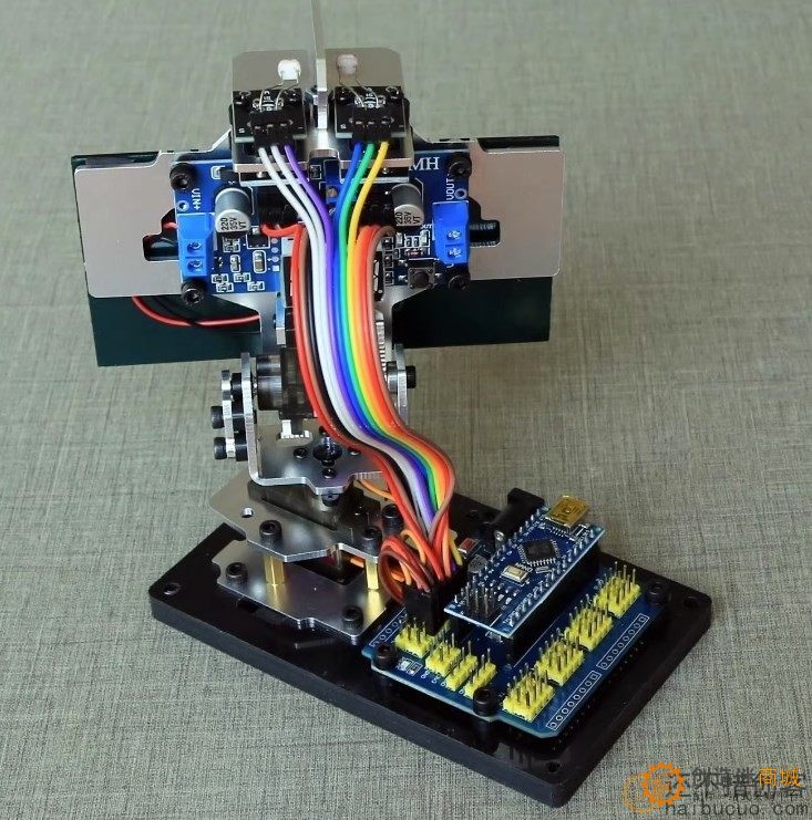 Arduino DIY智能太阳能追光追踪设备发电创客项目小制作追光雷达SNAR87