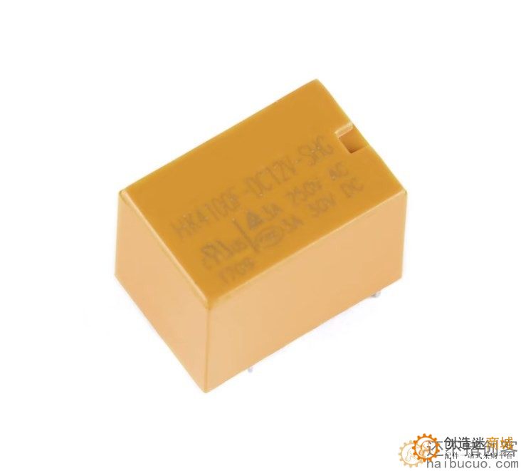 汇科继电器 HK4100F-DC3V 5V 9V 12V 24V-SHG 3A 6脚 4100继电器 SND221