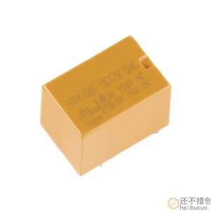 汇科继电器 HK4100F-DC3V 5V 9V 12V 24V-SHG 3A 6脚 4100继电器 SND221