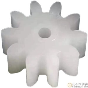 1模数塑胶齿轮10齿2mm孔紧配 11.8*5mm 电动玩具电机主轴小齿轮C19