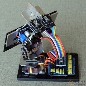 Arduino DIY智能太阳能追光追踪设备发电创客项目小制作追光雷达SNAR87