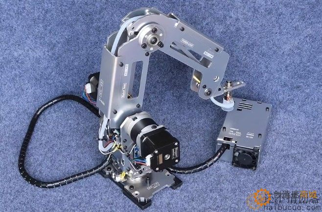 步进电机机械臂 全金属机械手臂 工业机器人模型 多轴机器人22CSNAM9600