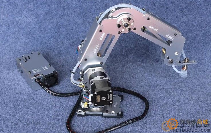 步进电机机械臂 全金属机械手臂 工业机器人模型 多轴机器人22CSNAM9600