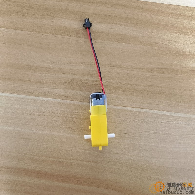 智能小车电机直流减速电机tt马达电机四驱玩具小车diy马达带SM线M390
