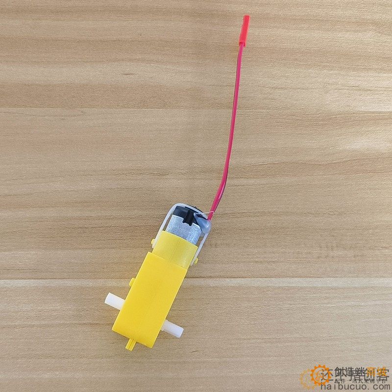 智能小车电机直流减速电机tt马达电机四驱玩具小车diy马达带JST线M389