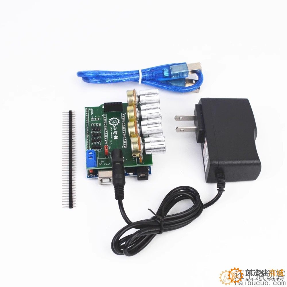 四自由度舵机机械臂for arduino控制电位器机械手臂DIYsg90  SNAM9300