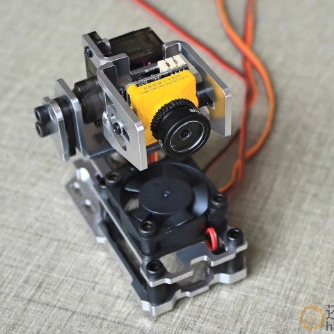 舵机云台支架 天空端 FPV头追 双轴云台 FPV云台 航模摄像头云台SNAM9700/snam9800