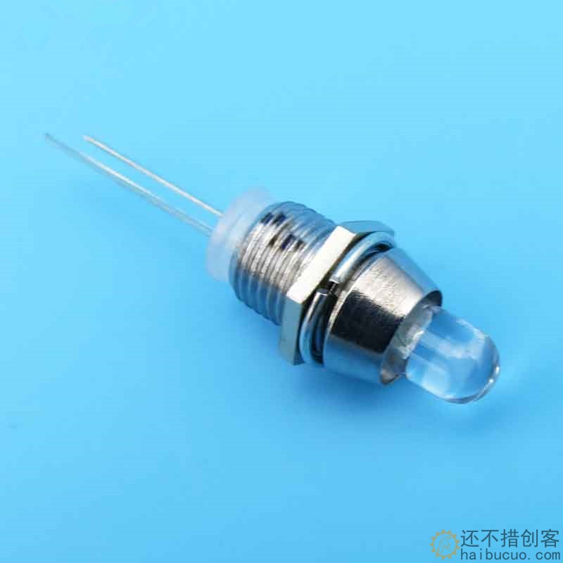 led金属灯座 发光二极管 支架 diy彩灯 LED 固定座SN349