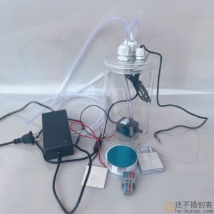 磁吸水冷手机平板散热器  手机散热水冷水箱12v水泵电脑散热XDC26