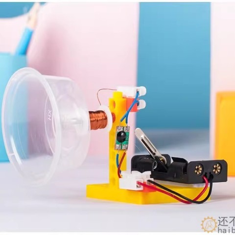小学幼儿科学小实验科技小制作创客STEM教育声音的形成自制小喇叭SNP144