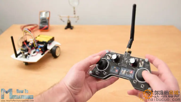 DIY Arduino RC 发射器 遥控器 NRF