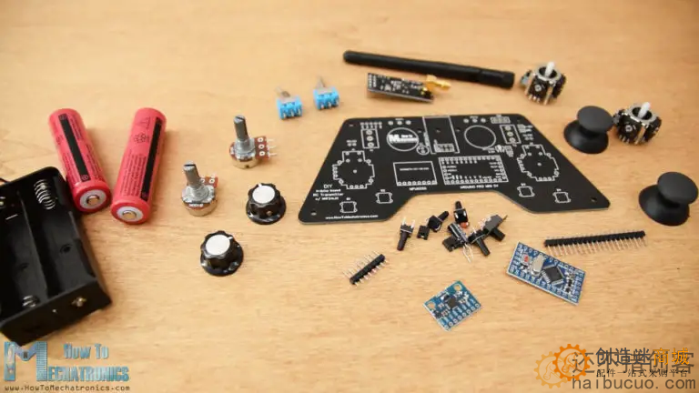 DIY Arduino RC 发射器 遥控器 NRF