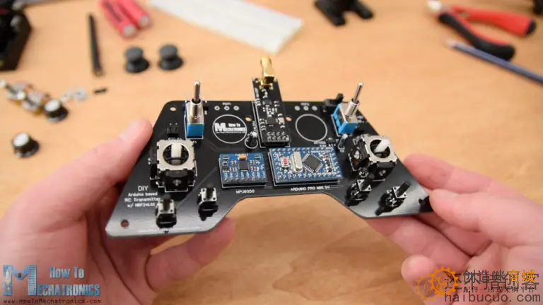 DIY Arduino RC 发射器 遥控器 NRF