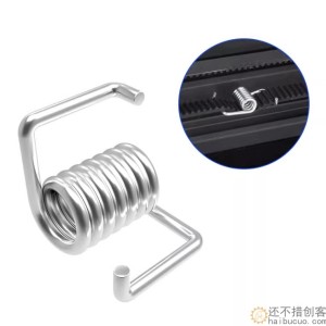 扭簧 扭转扭力左右旋弹簧 3D打印机同步带锁紧 紧张皮带压带强力SN1323