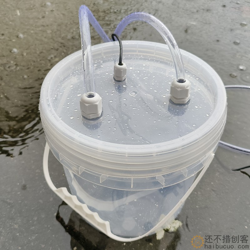5L大容量塑料水冷DIY循环水箱水桶电脑手机设备水泵DC12V水冷套装XDC27