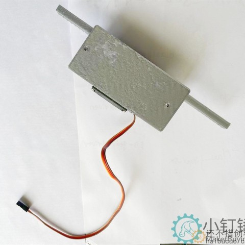 MG996舵机推杆装置 推进 推进齿条 3D打印 工程学结构 力学结构 3DX5