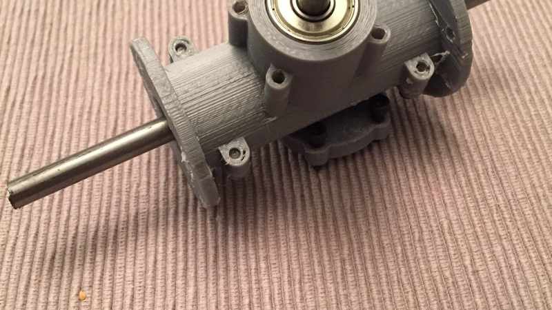 3D打印小车差速器模型轴承