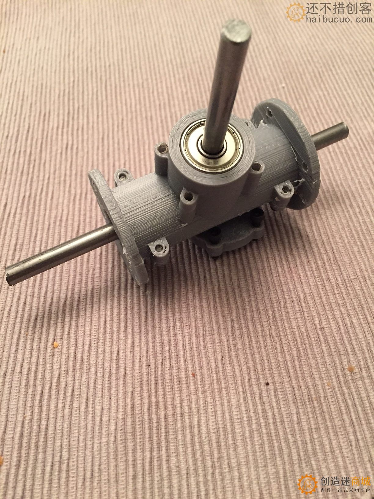 3D打印小车差速器模型轴承