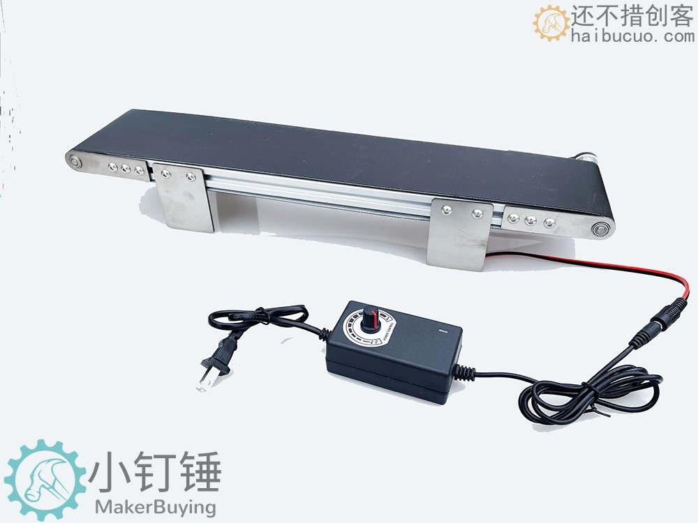 金属桌面传送带流水线小型输送机学生摩檫力实验科技创新学习 ZDH7