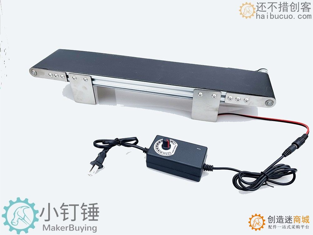 金属桌面传送带流水线小型输送机学生摩檫力实验科技创新学习 ZDH7
