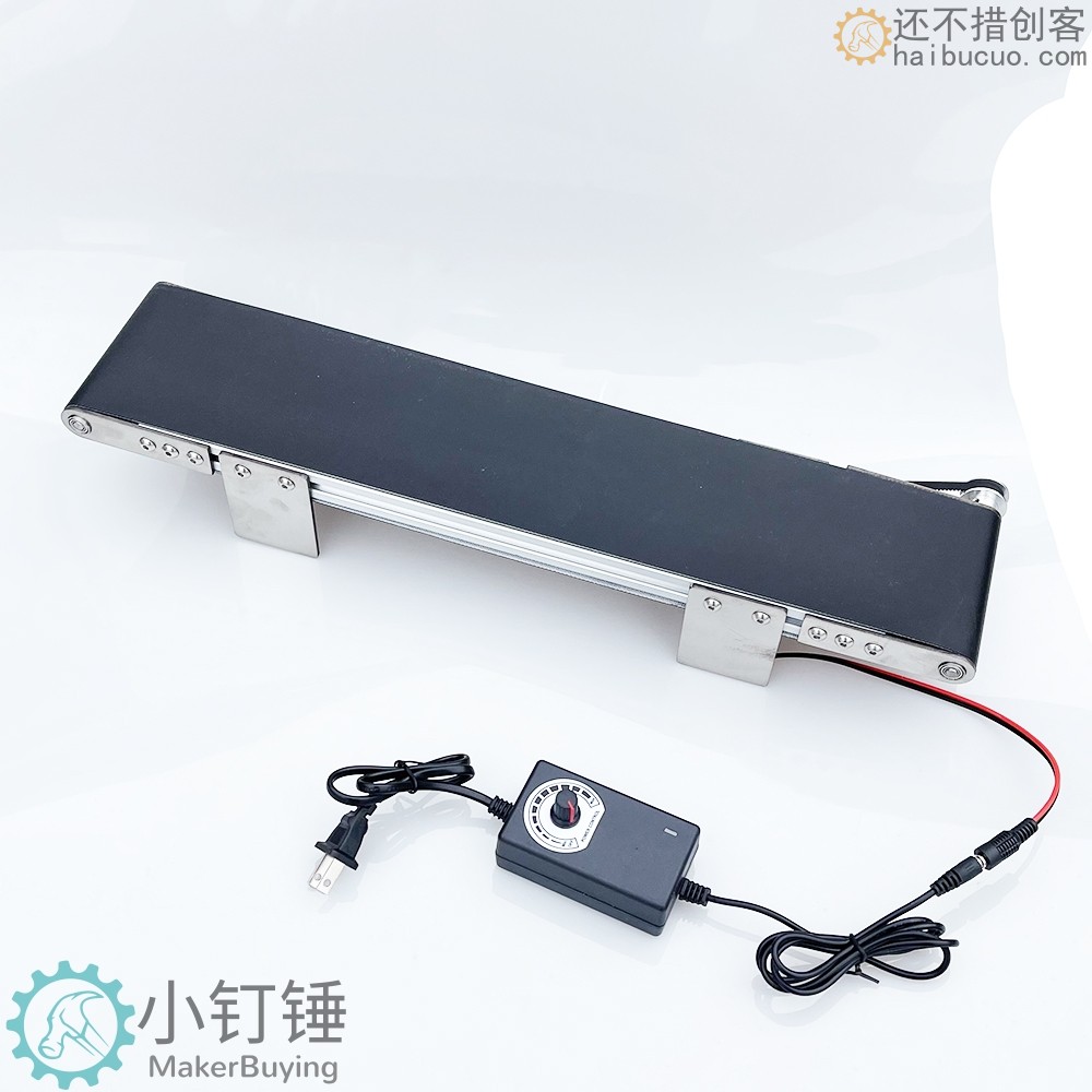 金属桌面传送带流水线小型输送机学生摩檫力实验科技创新学习 ZDH7
