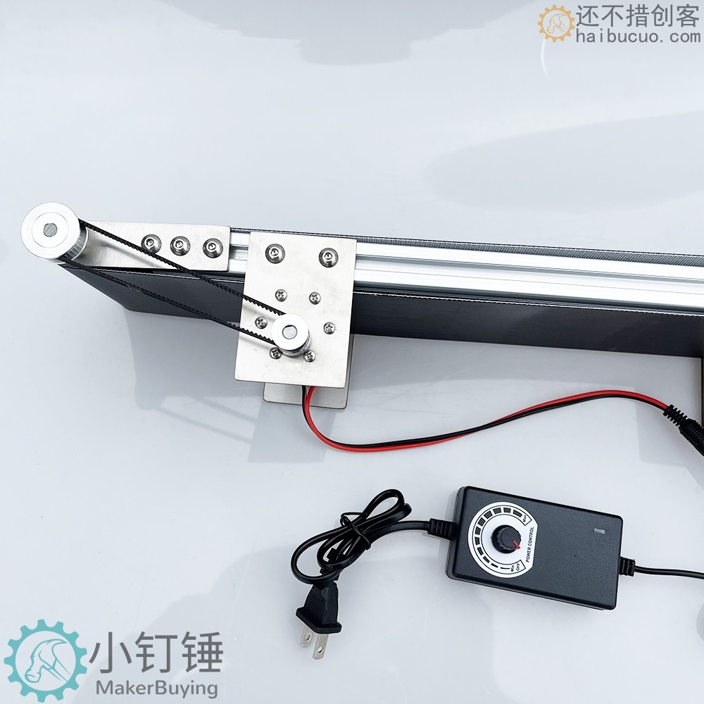 金属桌面传送带流水线小型输送机学生摩檫力实验科技创新学习 ZDH7