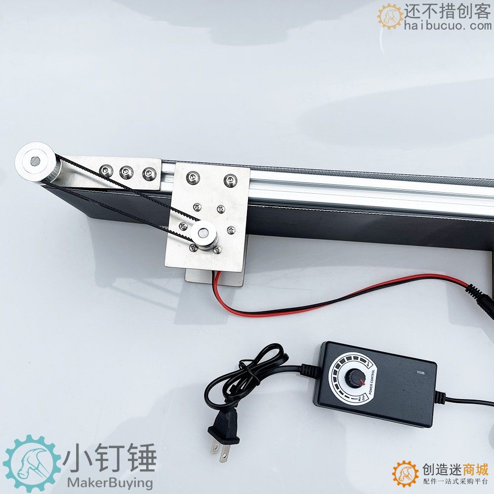 金属桌面传送带流水线小型输送机学生摩檫力实验科技创新学习 ZDH7