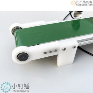 带光电计数小型桌面传送带流水线输送机PP塑料自动化摩檫力实验科技创新学习 ZDH8