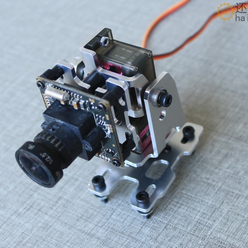 舵机云台支架 天空端 FPV头追 双轴云台 FPV云台 航模摄像头云台3