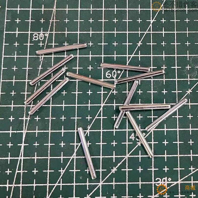 G2*20 2x20 2.0光轴 铁轴 玩具车轴 玩具配件 科技模型零件 长度20mm B297