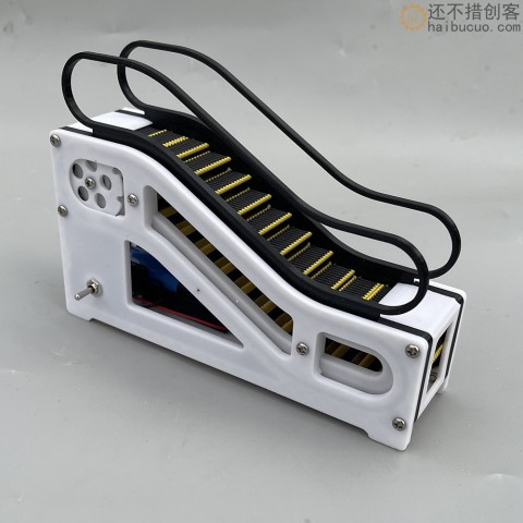 3d打印玩具科技模型摆件迷你手扶电梯模型益智启蒙结构3D37