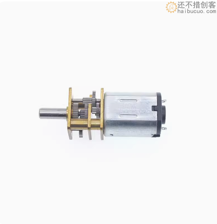 GA12-N20减速马达 智能小车3V6V12V微型直流齿轮减速电机低速电机