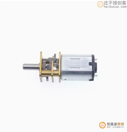 GA12-N20减速马达 智能小车3V6V12V微型直流齿轮减速电机低速电机