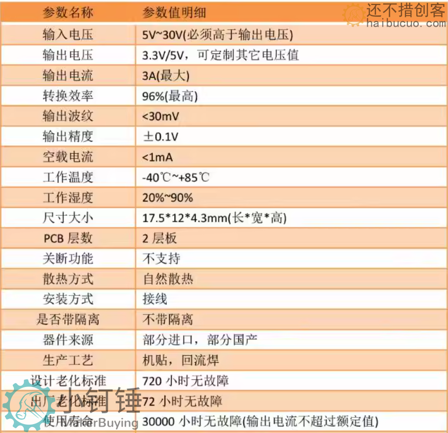 SNAX4 016稳压模块5-24V输入5v3a输出 舵机供电模块单片机半导体稳压